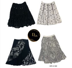 Saia de Algodão de Cintura Alta – Confortável e Re..