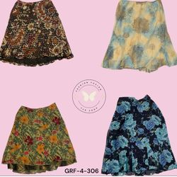Summer Bloom Printed Poly Skirt – Breezy Maxi Fit ..