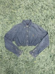 Camisetas recortadas de dobladillo elástico de Ral..