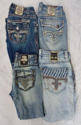 CR7905 Vintage Rock Revival Men’s Jeans