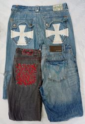 CR7906 Vintage Designer Men’s Jeans