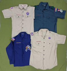 💥 RV3206 Chemises Vintage Scout