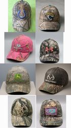 Realtree  Camo Hunting Caps Mixed Brands including..