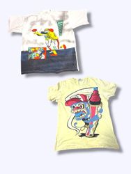 Branded graphic t shirt trendy printed tee