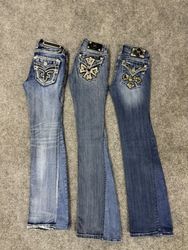 Miss me, True Religion & Rock Revival rework flare..