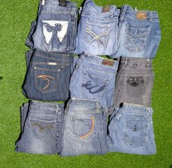 WALLFLOWER AND OTHER MIX BRANDS JEANS (B 010)