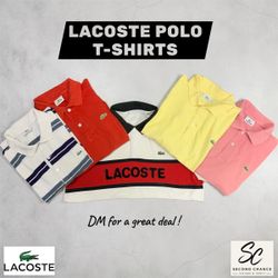 Lacoste poloshirts