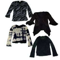 Y2K European Girl Grunge Full Sleeve Tops TY-021