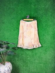 Y2K Earthy Midi Poly Skirts | RV-93