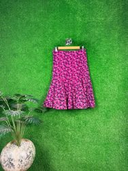 Y2K Colourful Midi Poly Skirts | RV-94