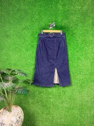 Y2K Midi Denim Skirts | RV-95