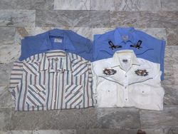 "Vintage Western Shirt Mix Bundle"