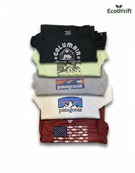 Mix Brands T-Shirts- Patagonia, Columbia & The Nor..