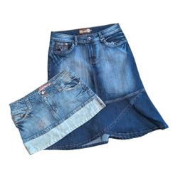 Jupes en denim sexy Y2K