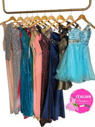 Y2K shimmery and beaded dresses