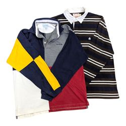 T-shirts de rugby à marques mélangées