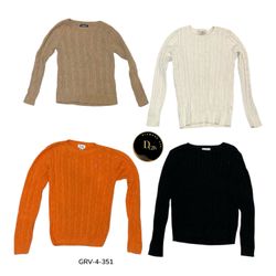 Classic Cable Knit Sweater – Soft & Warm Everyday ..