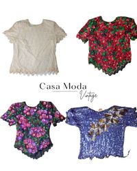 270426-5 Embroidered t-shirts 8 pcs