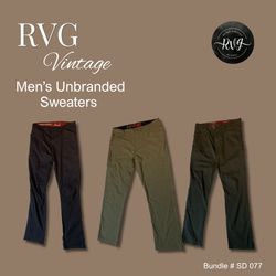 Pantaloni da uomo non marchiati