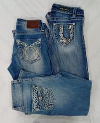 CR7935 Y2K Flare Jeans