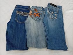 CR7936 Y2K Flare & Straight Jeans