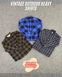 Vintage Outdoor Heavy Shirts - (28/04)