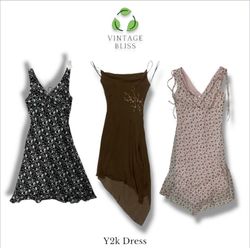 Y2K Poly Dress