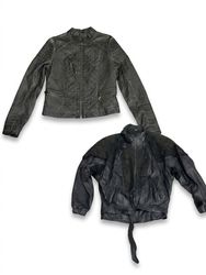 (FV-1320) Vintage 90s Style Leather Jackets