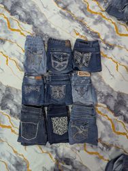 LOVE INDIGO AND OTHER BRAND MINI MICRO SKIRTS (SK0..