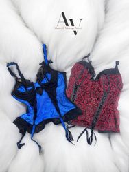 Corsets and bustier corsets