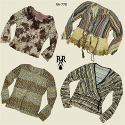 Y2K Earthy Tone Mix Full Sleeve tops (AA..