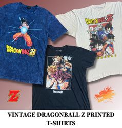 Vintage Dragon BallZ Printed T-Shirts