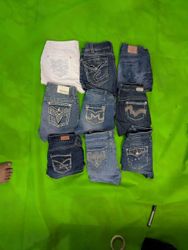 VIGOSS SILVER AND OTHER BRAND MINI MICRO SHORTS (S..