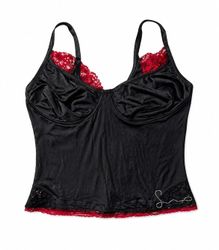 Vintage Y2K Lace Cami & Corset Top