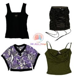 Y2K Mix Tops ( 056 )