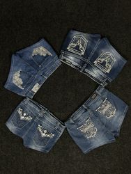 Y2K bestickte/verschönte Shorts - [TS-0563]