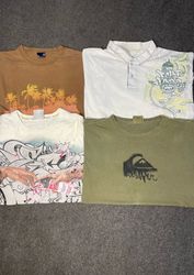 Vintage Quik Silver & Ecko untld & Billa Bong T_Sh..