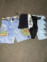 Vintage QuikSilver Swimming Shorts 40 pcs