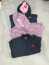 Mixed Branded Puffer Jacket