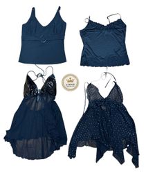 Y2K Black Tops 15 pcs At 821