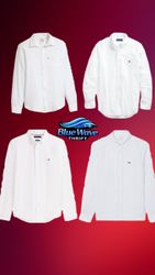 Branded cotton shirt