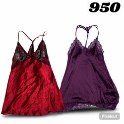 Y2K Slik sleep dress bundle. #950