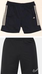 Nike adidas shorts