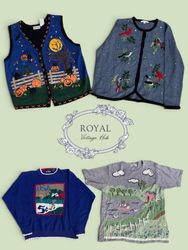 Whimsical Vintage Knit Collection