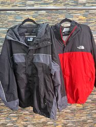 AV-1637 The NorthFace and Columbia Men Windbreaker..