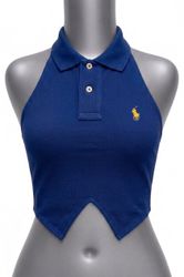 Upcycle Ralph Lauren Polo Halter (Dv -04)
