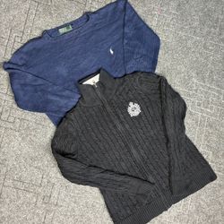 Lauren Ralph Lauren Green Tag Sweater y2k (CV:106)