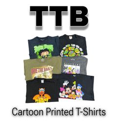 Cartoon Printed T-Shirts     (TTB-52)