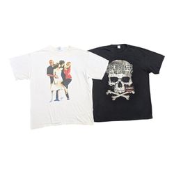 Vintage Movie Music Graphic Print Tshirts