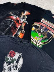 Skeleton print t-shirts